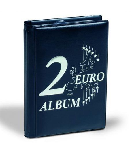 LEUCHTTURM Álbum de bolsillo para 48 monedas de 2 euros Album Monedas Euro - 1 LEUCHTTURM Álbum de bolsillo para 48 monedas de 2 euros Album Monedas Euro - 1