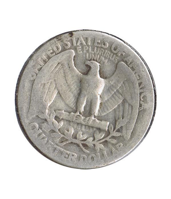 Moneda de plata 1/4 $ Estados Unidos 1944.  - 4