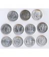 Monedas de plata 5 euros San Marino 2003/2013. 11 monedas