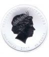 Moneda media onza de plata 1/2$ Australia Lunar 2017 Gallo