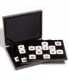 LEUCHTTURM Estuche para 60 QUADRUM, 3 bandejas negro. Estuche Monedas - 4 LEUCHTTURM Estuche para 60 QUADRUM, 3 bandejas negro. Estuche Monedas - 4