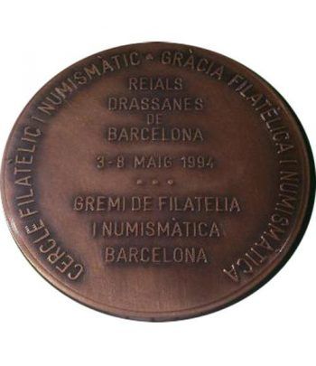 Medalla Barnafil 1994 Exposición Tema Futbol.