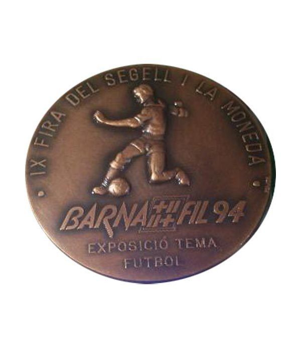 Medalla Barnafil 1994 Exposición Tema Futbol.