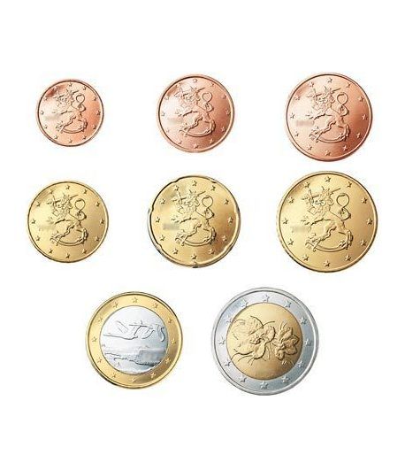 monedas euro serie Finlandia 2017