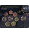 Cartera oficial euroset Alemania 2017 (5 cecas).