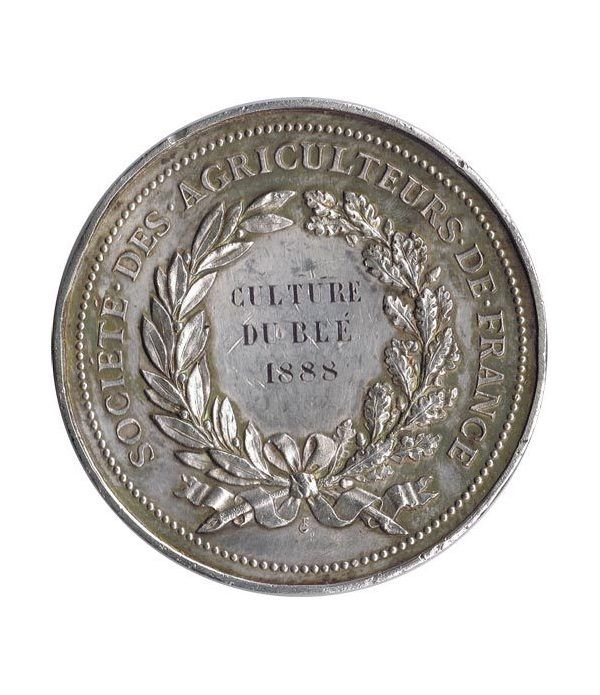 Medalla Societé des agriculteurs de France. Plata.  - 2
