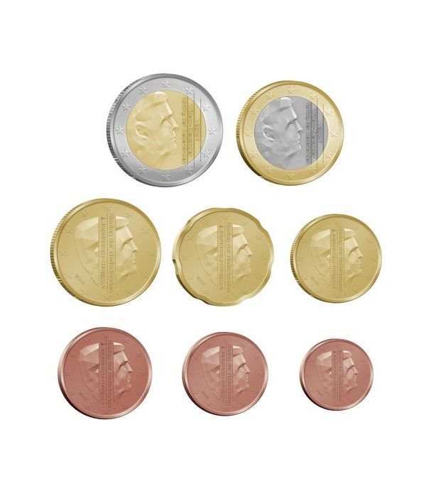 monedas euro serie Holanda 2017.  - 2