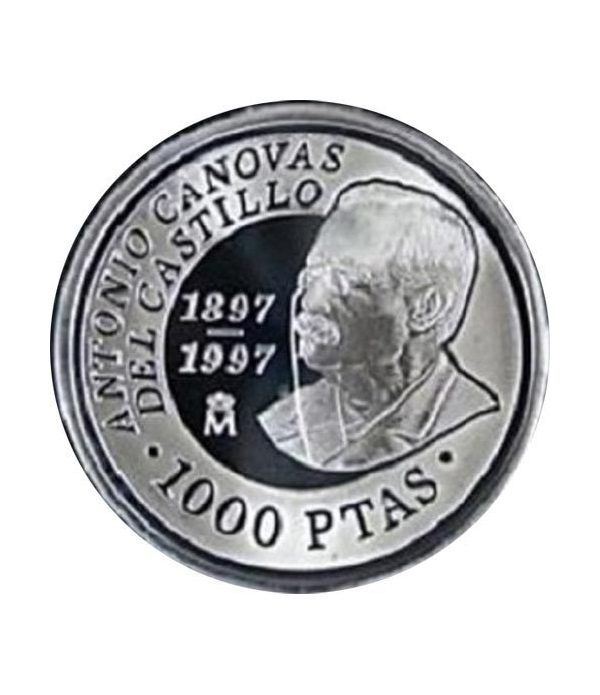 1000 Pesetas 1997 D. Antonio Cánovas del Castillo. Madrid SC.