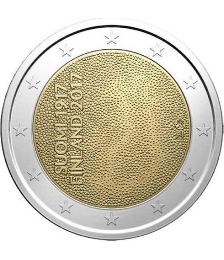 moneda conmemorativa 2 euros Finlandia 2017 Independencia