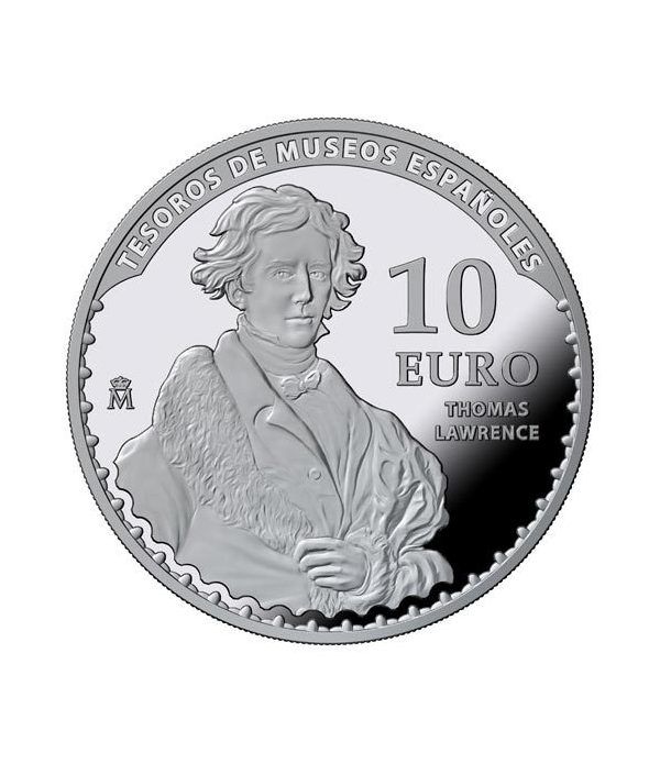 Moneda 2017 Tesoros Museos Españoles. Manet. 10 euros. Plata  - 4