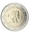 moneda conmemorativa 2 euros Vaticano 2017 San Pedro