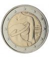 moneda conmemorativa 2 euros Francia 2017 Lazo Rosa.