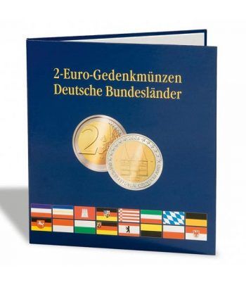 LEUCHTTURM PRESSO Album monedas 2€ Estados Alemania