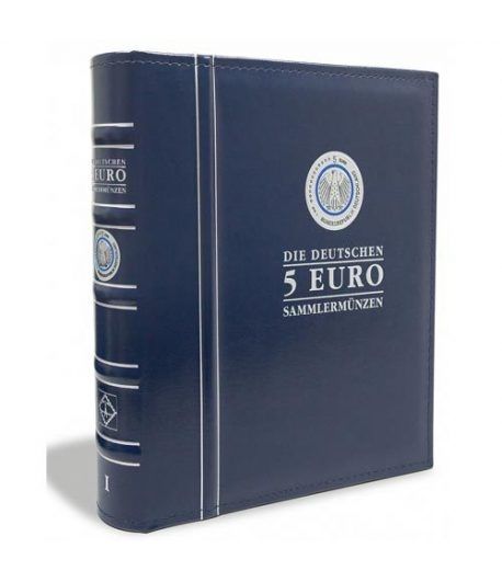 LEUCHTTURM Álbum OPTIMA preimpreso monedas 5 euros Alemania