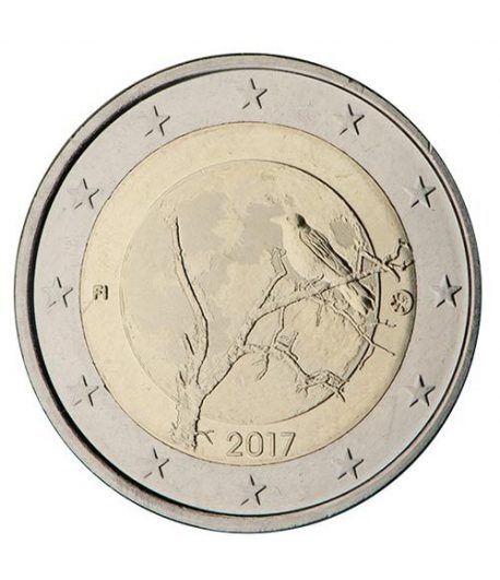 moneda conmemorativa 2 euros Finlandia 2017 Naturaleza