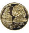 Moneda de oro 100 Euro Holanda 1996 Constantijn Huygens.