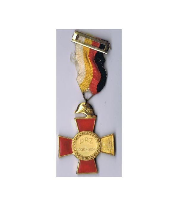 Medalla 25 años de Paz 1939-1964 Ejercito Nacional.