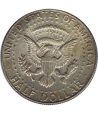 Moneda de plata de Estados Unidos 1/2 $ Kennedy Año 1967.