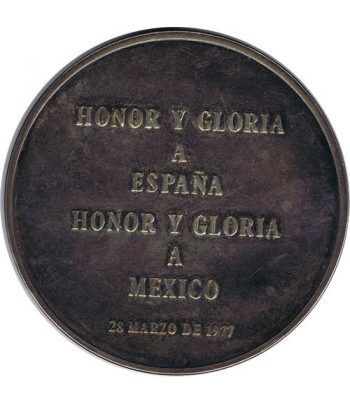 Medalla Relaciones Hispano Mexicanas 1977. Plata.