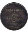 Medalla Relaciones Hispano Mexicanas 1977. Plata.