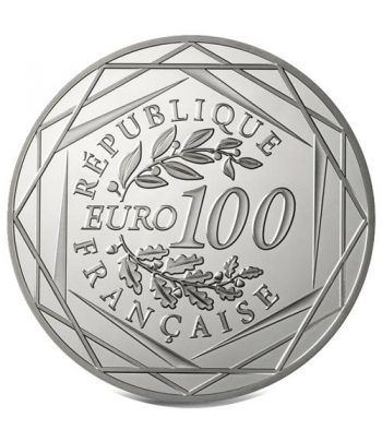 Francia 100 € 2013 Hercules Trilogía. Plata.