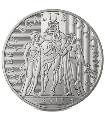 Francia 100 € 2013 Hercules Trilogía. Plata.