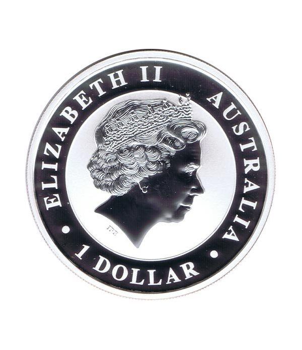 Moneda onza de plata 1$ Australia Koala 2018  - 4