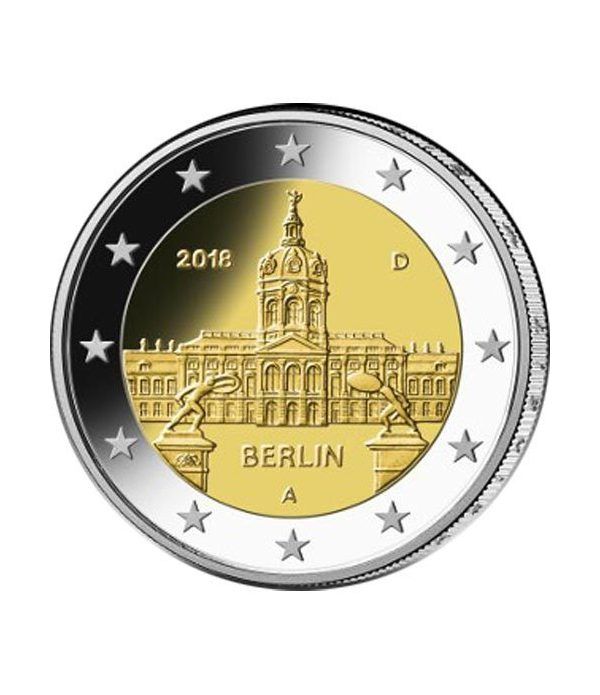 moneda conmemorativa 2 euros Alemania 2018 (5) Berlín  - 2