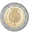 moneda conmemorativa 2 euros España 2018 50 años Felipe VI