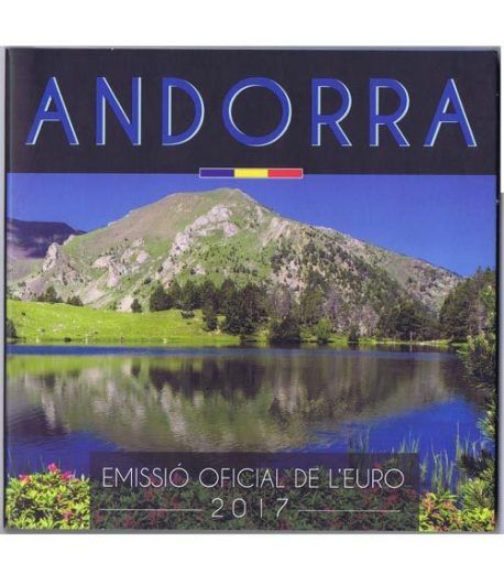 Monedas Euroset Andorra 2017.