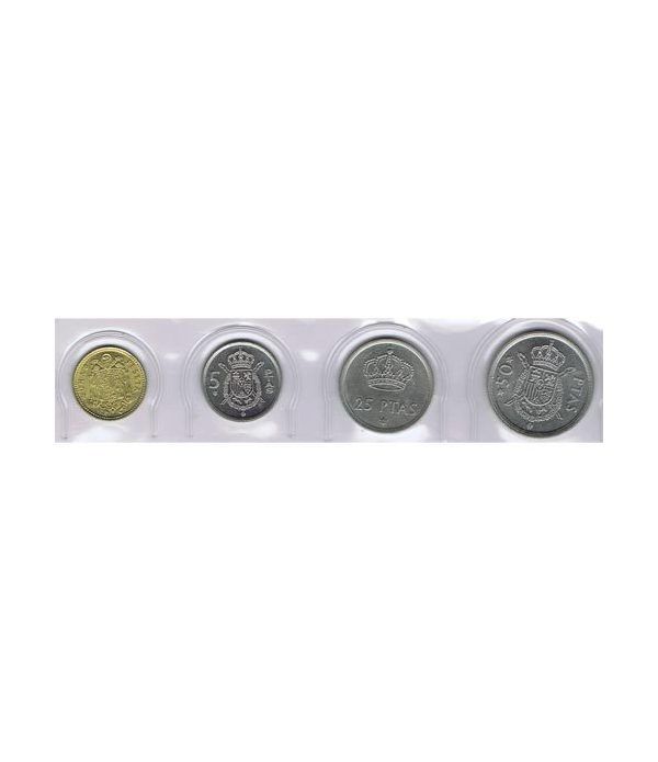 Juan Carlos serie de monedas año 1975 *19-80. SC.