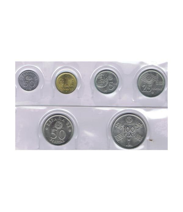 Juan Carlos serie de monedas año 1980 *19-80 Mundial. SC