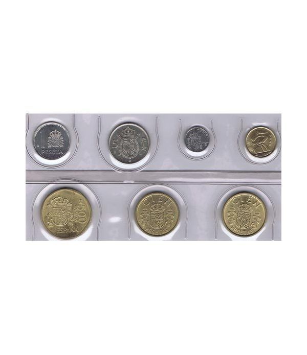 Juan Carlos serie de monedas año 1989. SC