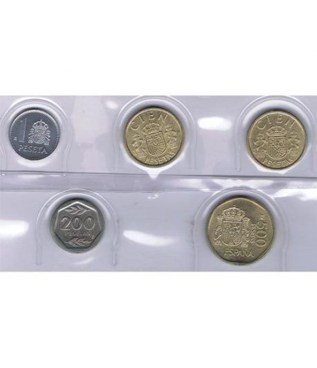 Juan Carlos serie de monedas año 1988. SC