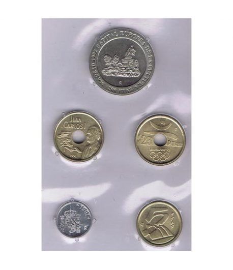Juan Carlos serie de monedas año 1991. SC