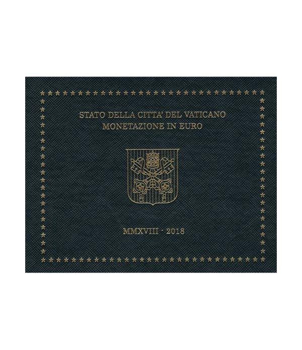 Cartera oficial euroset Vaticano 2018 escudo Papa Francisco.  - 2