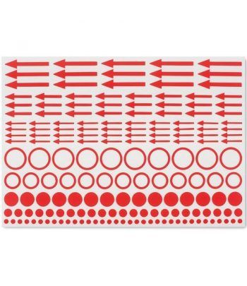 LEUCHTTURM Etiquetas de marcado puntos, círculos y flechas x10.  - 1