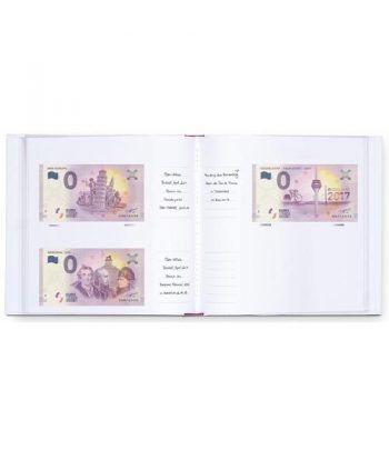 LEUCHTTURM Álbum para billetes Euro Souvenir