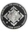 2000 Pesetas 1999 750 A. Gobierno Municipal de Barcelona.