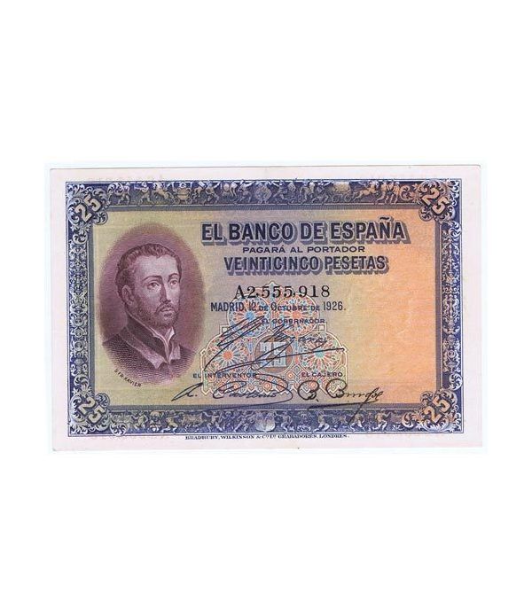 (1926/12/10) Madrid 25 Pesetas EBC. Serie A 2555918