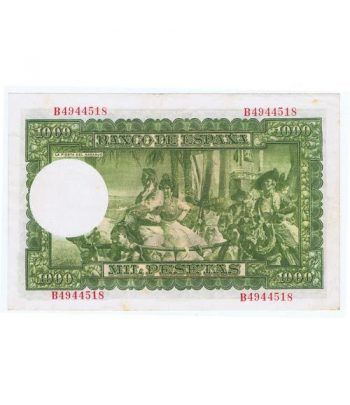 (1951/12/31) Madrid. 1000 Pesetas. EBC. Serie B4944518