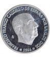 Medalla de plata 100 Pesetas Francisco Franco 1966.