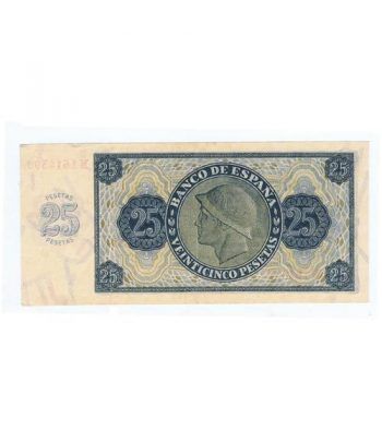 (1936/11/21) Burgos. 25 Pesetas. EBC+ Serie N1614390