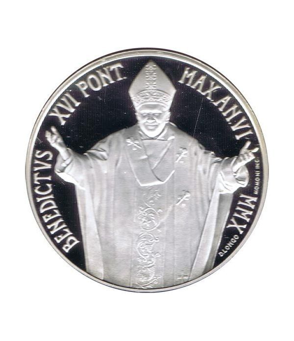 Vaticano 5 euros 2010. 96ª Jornada Mundial Refugiado. Plata.