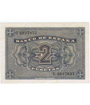 (1938/04/30) Burgos. 2 Pesetas. SC-. Serie G2937837