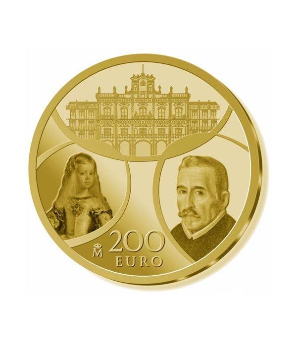 Moneda 2018 Europa. Barroco y Rococó. 200 euros Oro.