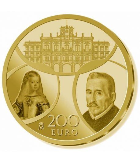 Moneda 2018 Europa. Barroco y Rococó. 200 euros Oro.