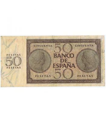 (1936/11/21) Burgos. 50 Pesetas. MBC. Serie P151290