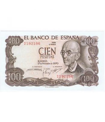 (1970/11/17) Madrid. 100 Pesetas. SC. Sin Serie 7592596