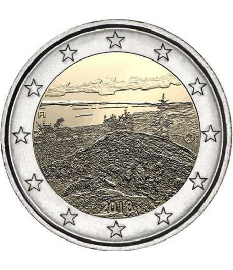 moneda conmemorativa 2 euros Finlandia 2018 Koli